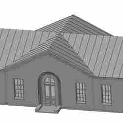 Typical project of the station building.