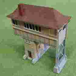 [ZM H0 scale] Geraman signal box Kreuztal Kn (resin)