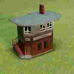 [ZM H0 scale] Geraman signal box Stolberg Saf (resin)