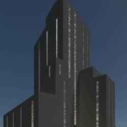 Industrial factory tower 25i01