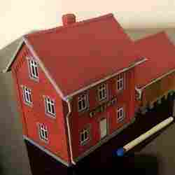 [ZM N scale] Geraman narrow gauge station Widdern (resin)