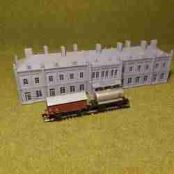 [ZM N scale] Railway Station (resin)