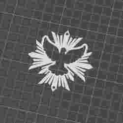 Holy Spirit Adornment  | Adorno de Porta Espírito Santo |