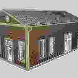 HO Scale Generator Building