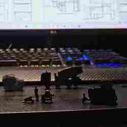 Architectural Model Scales: Human Figures of Architects, Construction Workers, Machinery and Equipment