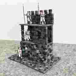 Castle builder - Castle walls