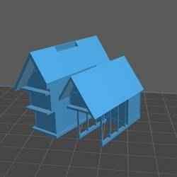 HOUSE VILLA 1:500 ARCHITECTURE MODEL DIORAMA