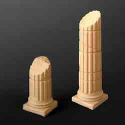 Pack broken columns