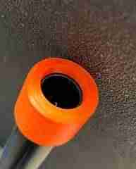 Blowgun quiver/dart storage