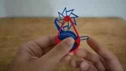 Mini hexagon discrete fidget toy