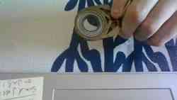 Snowflake fidget slider for 5x2 magnets (Print two!)