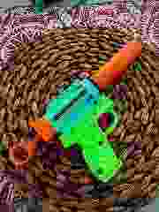 The 3rd rail mountable blaster.