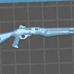 1/12 gi joe classified style rifle/weapon covergirl shotgun