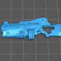 1/12 gi joe classified style rifle/weapon hydra/shield