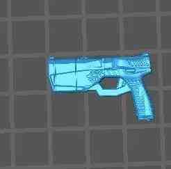1/12 gi joe classified style rifle/weapon "taser"