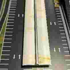 1:400 airport Car park canopy