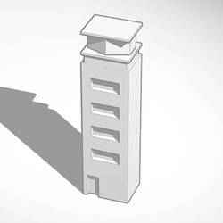 1:500 Airport control tower(ATC)