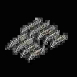 1/72 A-10 Warthog / Thunderbolt II Wing Pylons for the Hasegawa and Academy Kits