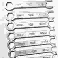 15-Piece Metric Spanner Set – 6 mm to 20 mm (100 mm Length, 4 mm Thick)