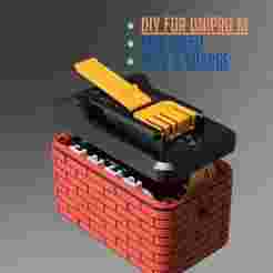 15x18650 BAT DIY 18v batery for Dnipro-M, type c charge!