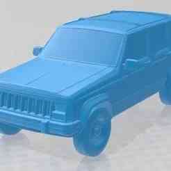 1990 Jeep Cherokee Printable Car