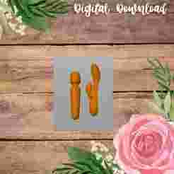 2 Mini Adult Toys Fake replica / gag gift /  vibrator replica /doll miniature naughty toys