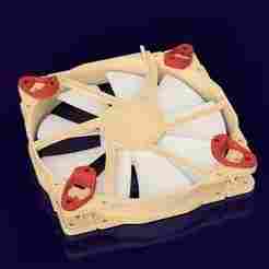 200mm PC fan adapter / 15mm spacer + CAD files