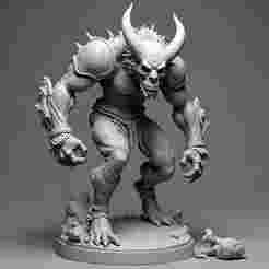 28-32mm Warlord Miniature: STL for FDM & Resin