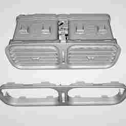 2in1 Nissan Silvia S13 180SX Centre Vent Air Duct 3d Scan with frame