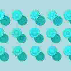 30 Sunflower Molds Pack - Silicone Maker - Template