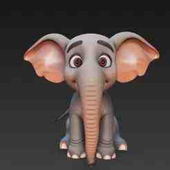 3D Elephant