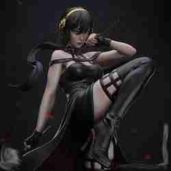 3D Print Model  Yor Forger  Premium Decorative Statue