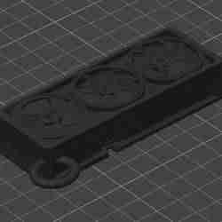 5090 astral  keychain