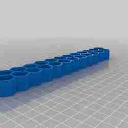 AA /AAA Hexagonal Battery Box