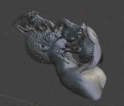 Alien earth Bug Man Down