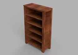 An easy to print bookshelf