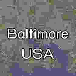 Baltimore USA - city and urban