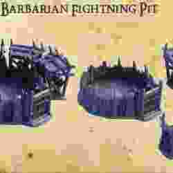 Barbarian Fightning Pit 28 mm Tabletop Terrain