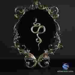 Baroque Ornamental Frame with Snake - Home Decor  20cm-40cm
