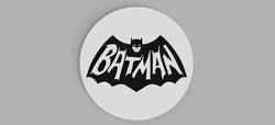 Batman Logo Vintage Coaster