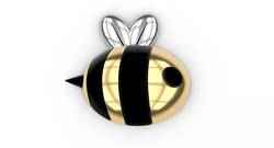 Bee Brooch and or Pendant - FREE DEMO