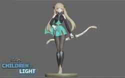 BELLA 3D MODEL FROM CHILDREN OF LIGHT - TRIP TO DRAGONS LAIR