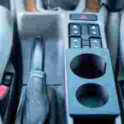 BMW E32 / E34 Cup Holder Insert – Dual Size Mount (Can + Bottle Compatible)