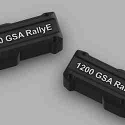 BMW R 1200 GSA Rally Edition crash bar protector - 3D Printable STL V.2