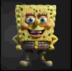 Bob esponja chibi