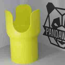 Car Cupholder Extension V2 for 36oz YETI, Stanley, Frank Green – Fits 85mm Car Cupholders | 3D Printable STL by PandaWorks