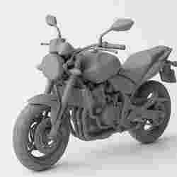 CB 600F – 1:24 Scale 3D Model (Scalable)
