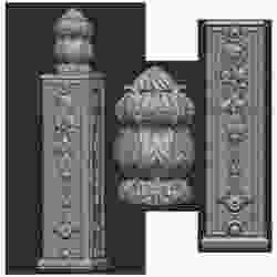 classic staircase villa woodcarved
