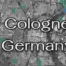Cologne Germany - city and mass buildings
