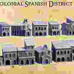 Colonial Spanish District 28 mm Tabletop Terrain